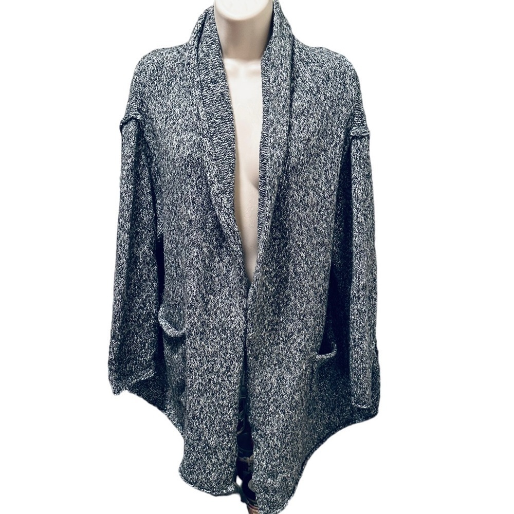 LINE the Label Cotton Wool Alpaca Open Cardigan Size Small